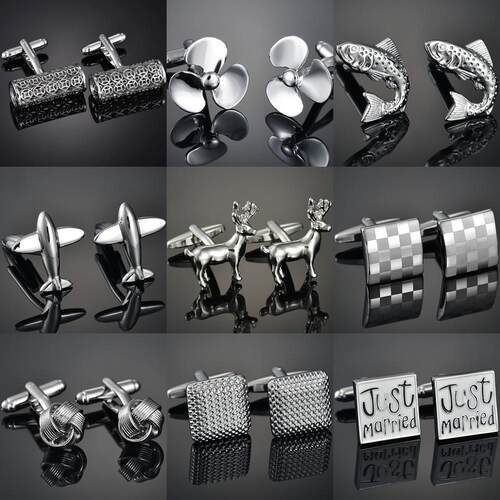 French shirt cufflink for mens Brand designer Cuffs link But