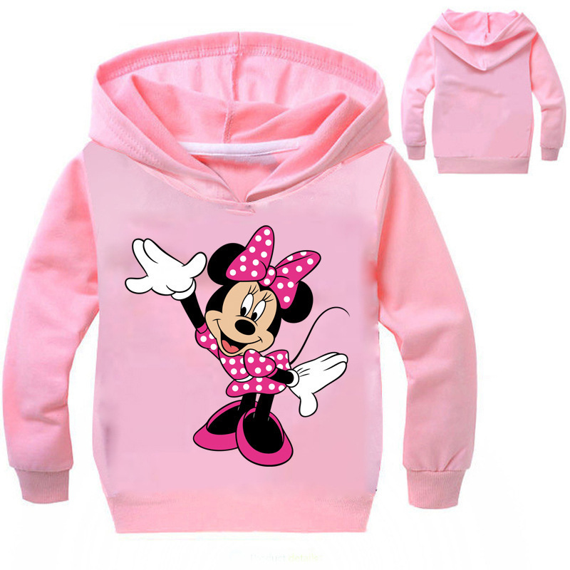 Baby Girls Boy Cartoon Minnie Mickey Hoodies Sweatshirt Clot