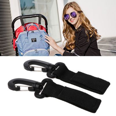 2pcs/Set Stroller Hooks Wheelchair Stroller Pram Carriage Ba