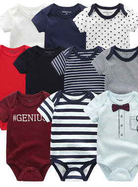 2022 Baby Rompers 5-pack infantil Jumpsuit Boy&girls clothes