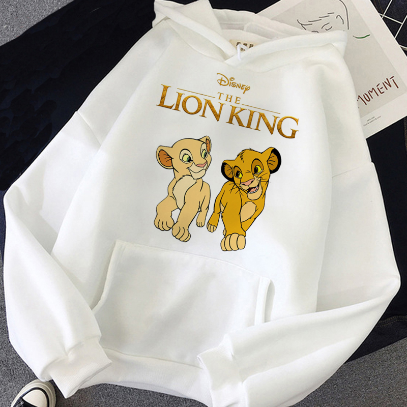 Hakuna Matata Funny Simba Anime Hoodies Women The Lion King