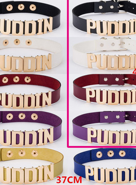 Halloween Cosplay Costumes Harleen Quinzel Puddin Choker Nec