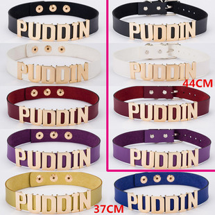 Harleen Costumes Quinzel Puddin Nec Halloween Choker Cosplay