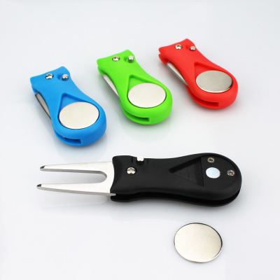 1 Pcs Golf Divot Repair Tool Switchblade Pitch Groove Cleane