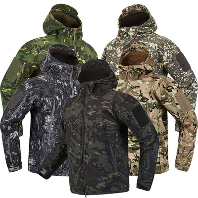 Lurker Shark Skin Soft Shell Tactical Jacket Men Waterproof