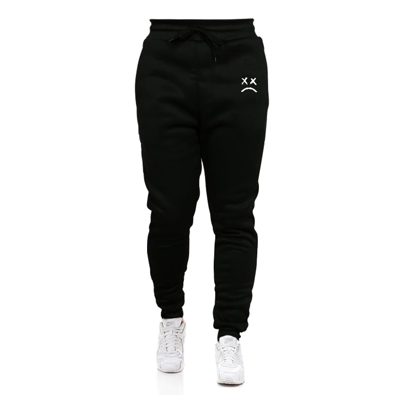 New Running Jogging Pants Men Cotton Soft Bodybuilding Jogge