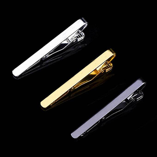 Dress Men Necktie Bar Metal Clips Shirts New Crystal Tie