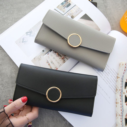 Women Long Wallets Purses Luxury Round Shap Wallets For Ladi