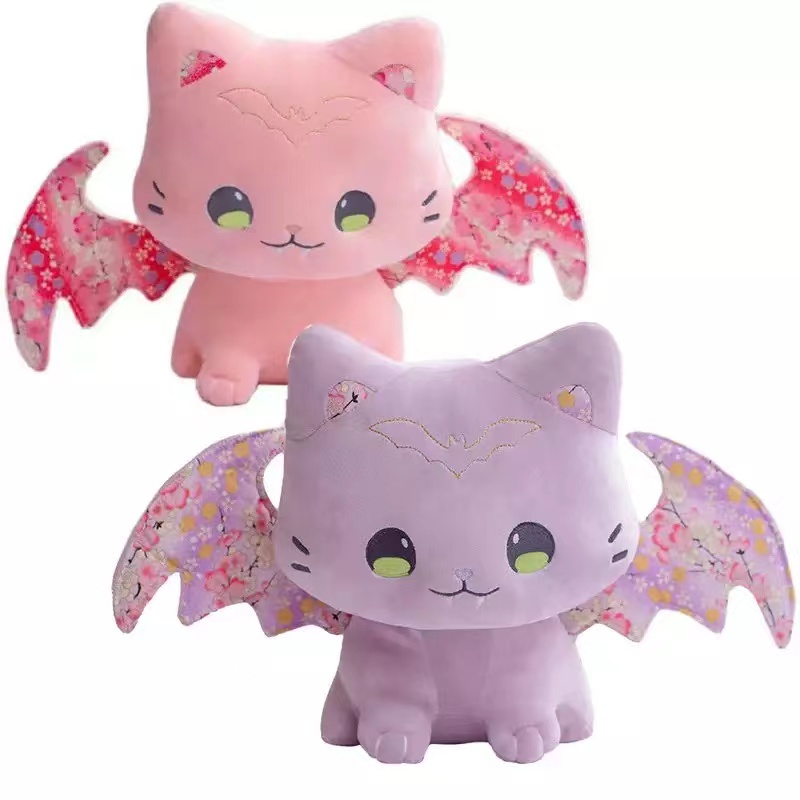 Cute Pink/Purple Japanese Cherry Blossom Bat Style Flying Wi