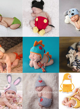newborn photography props crothet baby clothes boy clothing