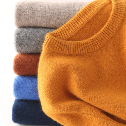 Cashmere sweater men pullover autumn winter clothes hombre r