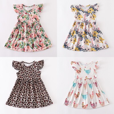 Special Offer Sale Girlymax Baby Girls Milk Silk Ruffles Twi