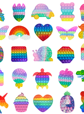 Push Popite Bubble Sensory Fidget Toys Hot New Adult Sss Rel