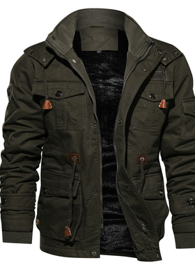 Men's Winter Fleece Inner Jacket Coats Thick Warm Casual Par
