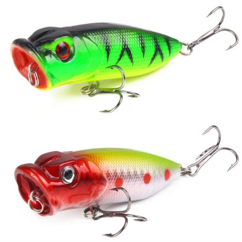 1 Pcs Fishing Lures 65mm/10g5 Topwater Popper Bait 5 Color H