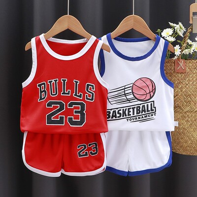 Summer Boys Basketball Uniform Children's Tracksuits Sports