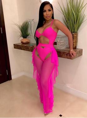 BKLD 2XL Ladies Tracksuits Festival Women Club Outfits Hollo