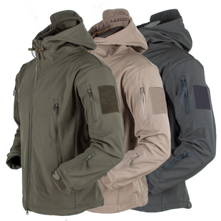 Fleece Jackets Outdoor Man Windproof Softshell Men Jacket