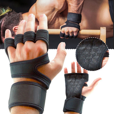 1 Pairs Weightlifting Training Gloves for Men Women Fitness