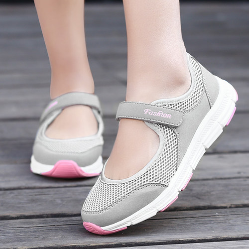 Women Flat Casual Shoes Fashion Breathable Mesh Tenis Femini