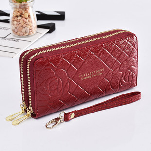 Women's wallet New Phone Purses Big Female Purse Leather Bra