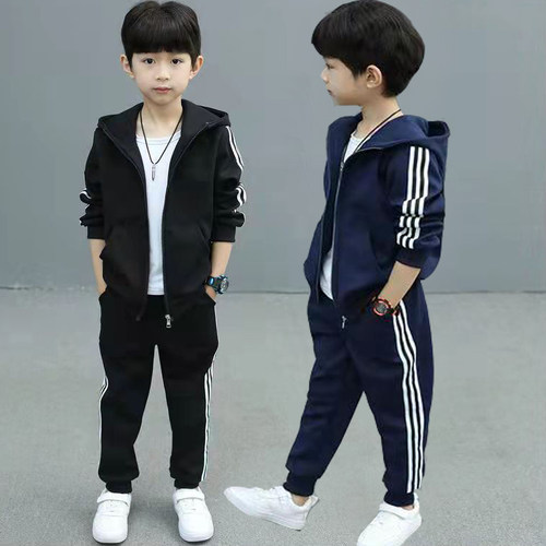 男童套装春夏薄款2026防蚊棒球服
