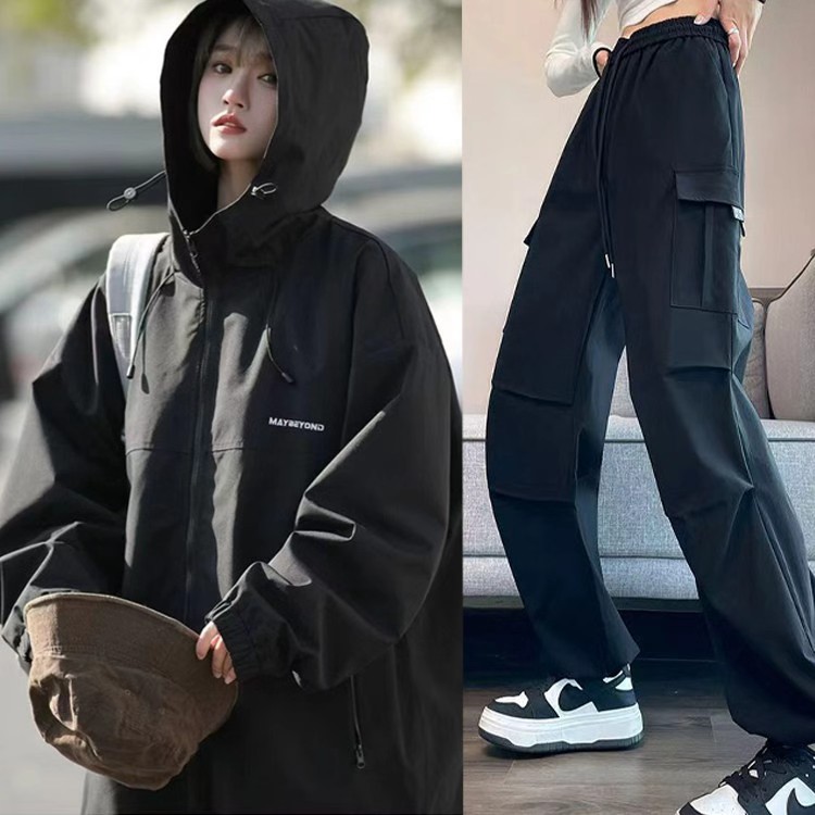女童冲锋衣春夏休闲服防蚊薄款潮