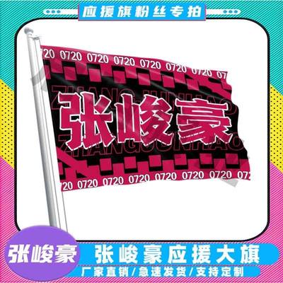 张峻豪应援大旗TF家族张峻豪演唱会应援大旗户外音乐节大旗定制