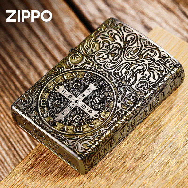zippo打火机205蚊版康斯坦丁康机原装正版煤油防风创意收藏送礼