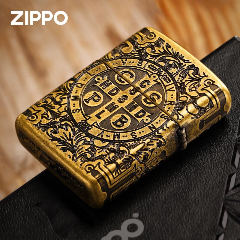 zippo打火机原装正版神探康斯坦丁芝宝煤油防风火机高档送男友