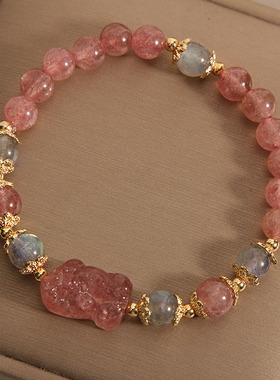 女天然水晶/半宝石未镶嵌日韩