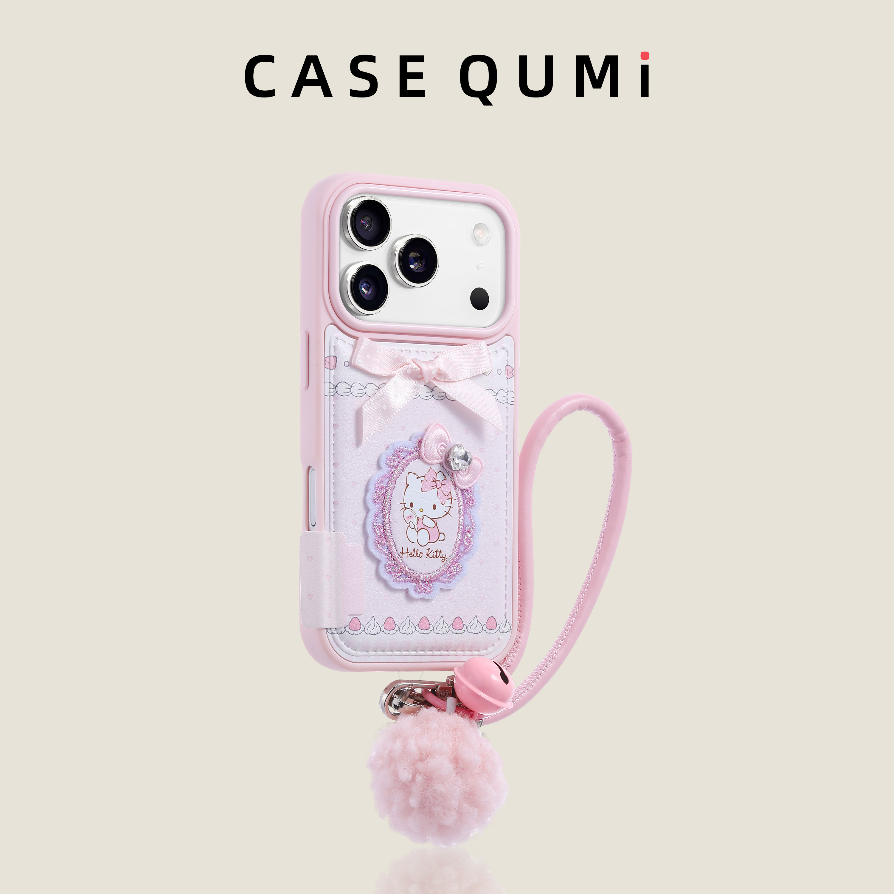 粉贴皮刺绣KT猫带挂绳适用苹果17promax手机壳新款苹果17套iphone17全包苹果17pro防摔16硅胶15外壳14超火13,3C数码配件,手机保护套/壳,淘宝优惠券,粉丝福利购,淘宝优惠卷