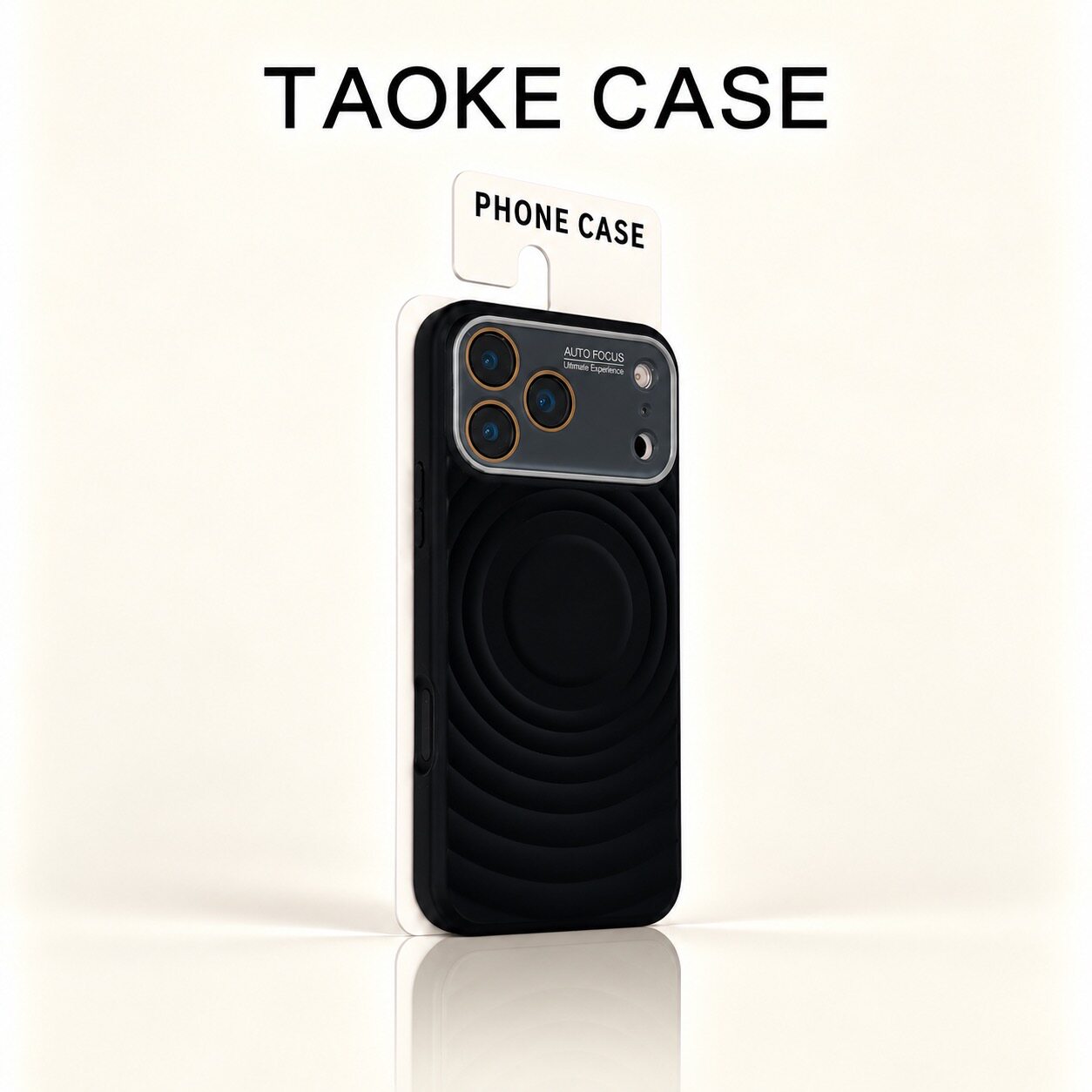 屈迷QUMI经典黑秒变18大视窗波漾磁吸适用苹果18ProMax手机壳新款iPhone18Pro新品17套16全包15防摔14简约13