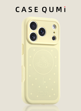 奶黄色波点KT猫磁吸适用苹果17promax手机壳新款苹果17套iphone17全包苹果17pro防摔16硅胶15外壳14pro超火13
