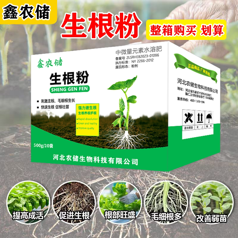 爆根生根粉快速生根植物果树通用树木移栽补充营养中量元素生根粉