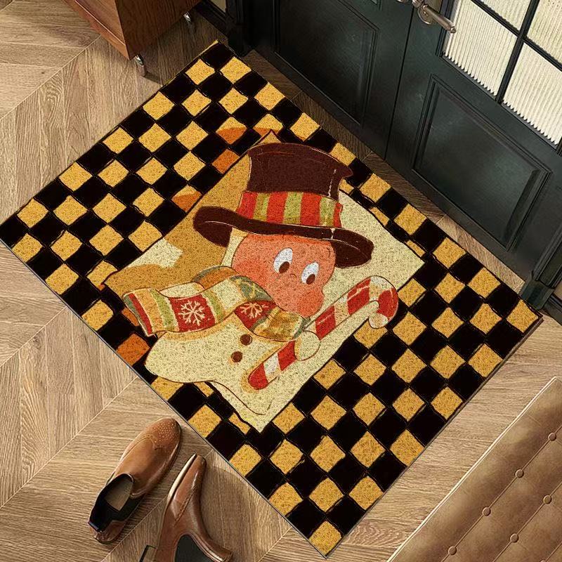入户门地垫卡通星星人耐脏易打理