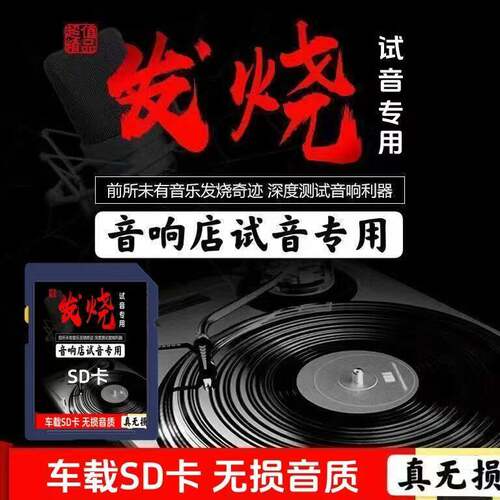 粤语宝丽金SD卡无损音质车载大卡经典老歌dj发烧女声奥迪大众专用
