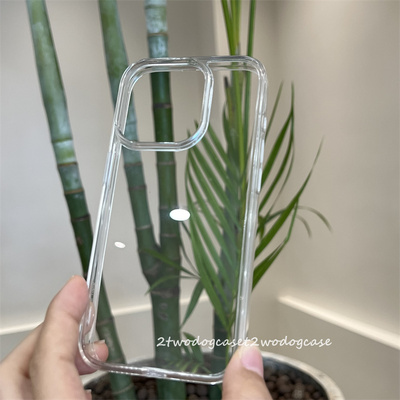 高清透明亚克力二合一15手机壳