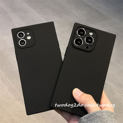 手机壳黑色磨砂全包边框xr7潮简