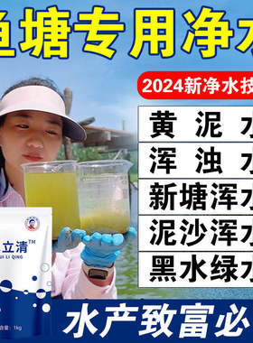 水立清浊水净池塘水质净