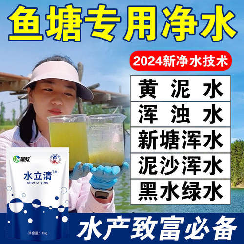 水立清浊水净池塘水质净