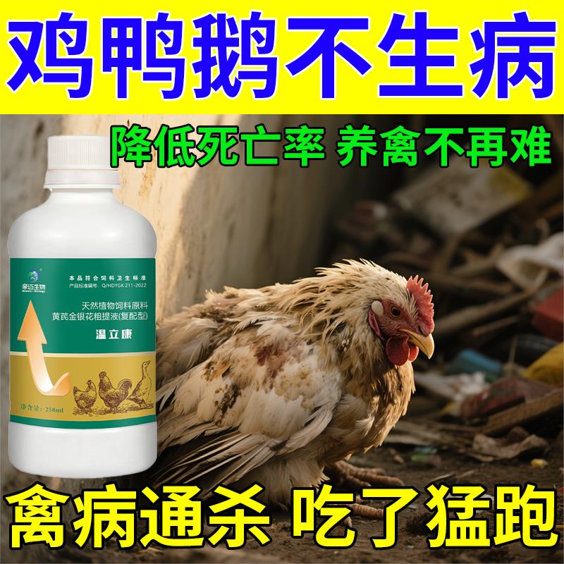 鸡鸭鹅鸽家禽用鸡药大全