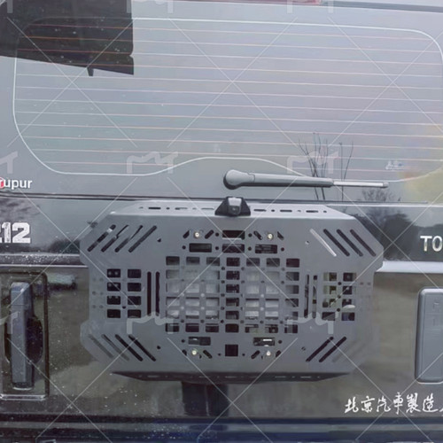 北汽212 t01尾门拓展板公仔支架置物架尾箱储物架改装拓展配件