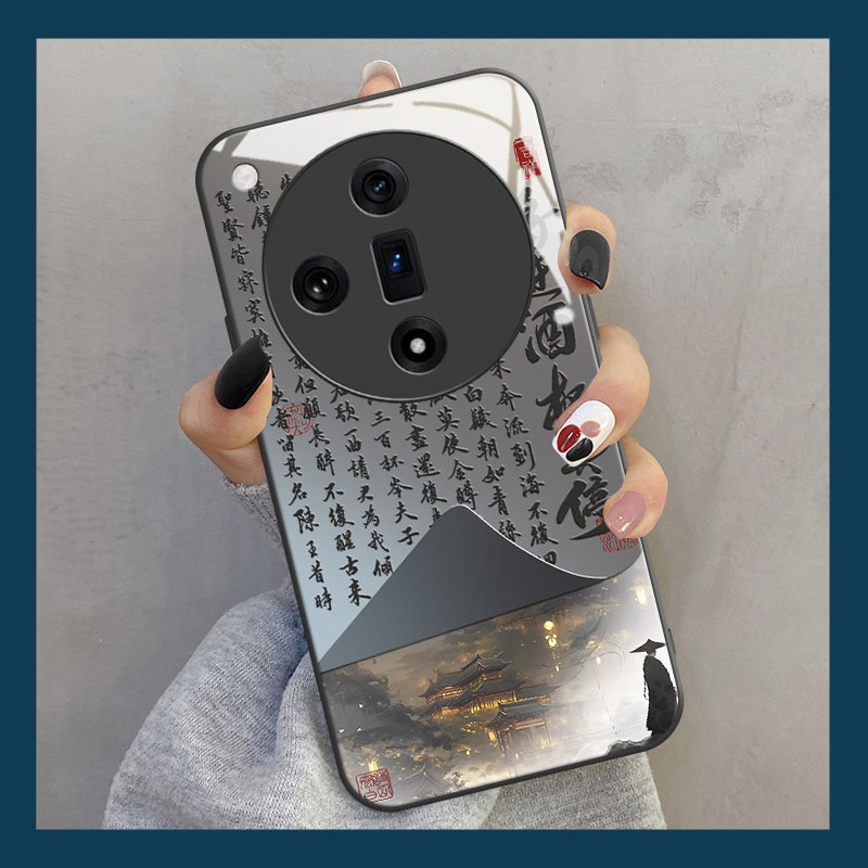 将近酒oppofindx7手机壳x6新款findx5男r17全包防摔r15男款k9玻璃壳k9pro高级k9s散热高端pro个性大气适用