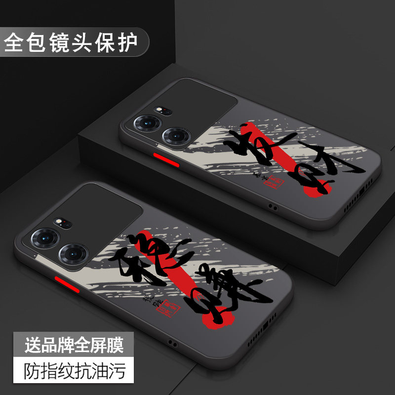 oppok10手机壳新款k10pro男活力版k9x全包防摔k9pro男款超薄k9磨砂k9s硬壳k7透明k7x散热高级感不会撞壳潮