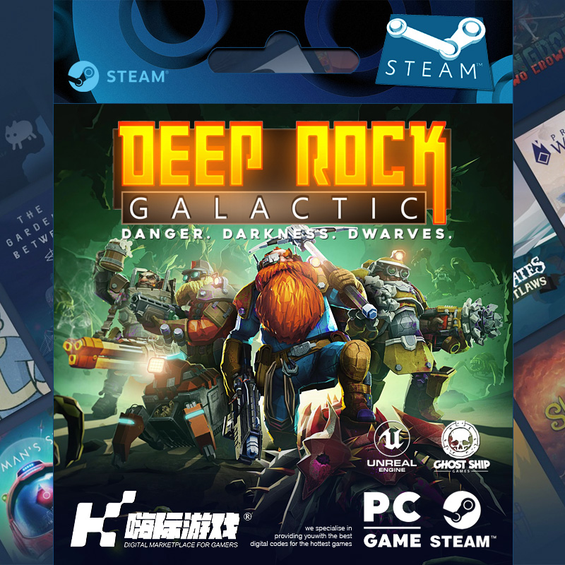 深岩银河Steam Deep Rock Galactic国区激活码全球CDKey中文正版-封面