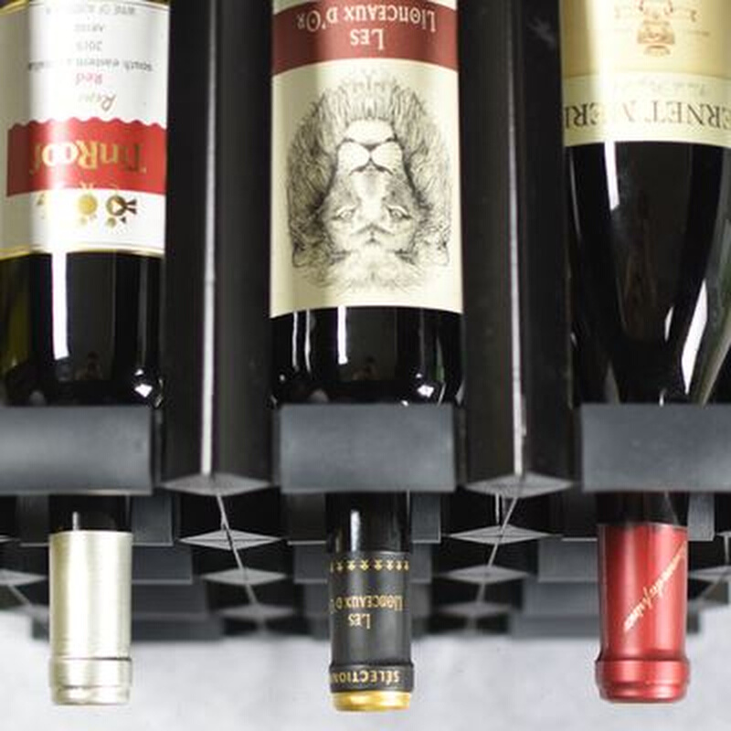 实木木质红酒架格子定制家用餐厅客厅酒窖酒吧酒柜展架葡萄酒架子