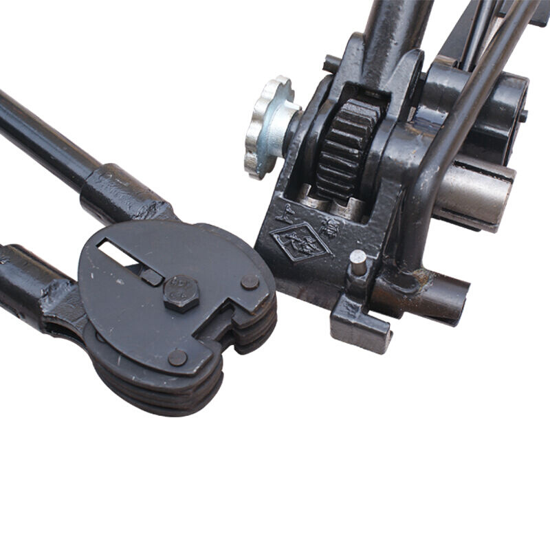 钢带铁皮打包机拉紧器收紧打包带打包钳套装重型铁皮扣手动打包机