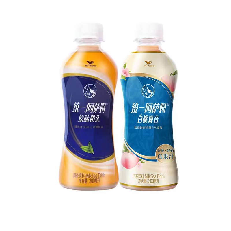 统一阿萨姆奶茶500ml*15瓶整箱经典原味奶茶奶绿芝士味下午茶饮料