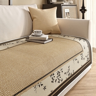 凉爽的感觉沙发垫夏季垫2025新的耐用的固定防滑沙发套容易护理耐